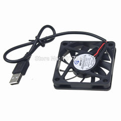 1Pieces Gdstime DC 5V USB 6010 60mm x 10mm 60mm Fans PC Computer Case Cooling Cooler Fan