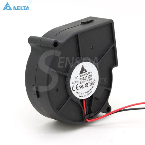Delta BFB0712H 7530 DC 12V 0.36A projector blower centrifugal fan cooling fan