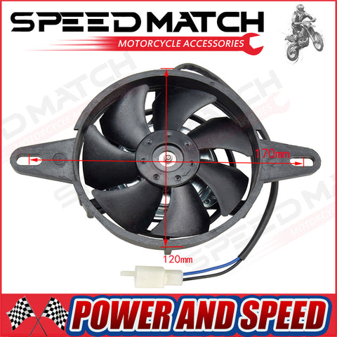 Oil Cooler Water Cooler New Electric Radiator Cooling Fan For 200 250 cc Chinese ATV Quad Go Kart Buggy Dirt Bike Motorcycle