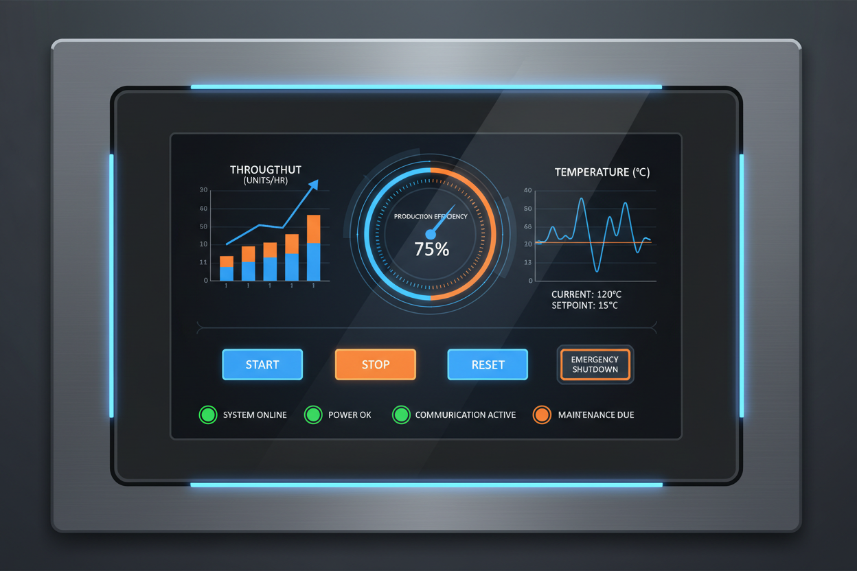 HMI Panel Screen