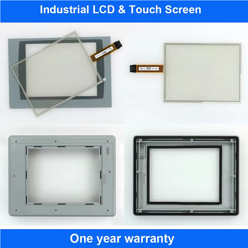 New Touchscreen + LCD Display + Housing Case For PanelView Plus 1000 2711P-RDT10C 2711P-T10C4A1/2/8/9/B1/D1/C6 Allen Bradley HMI Replacement