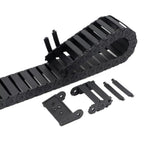 Cable Chain 15*15 15*20 15*30 15*40 15*50mm Semi-Enclosed Interior Opening Wire Transmission Carrier Plastic Drag Towline