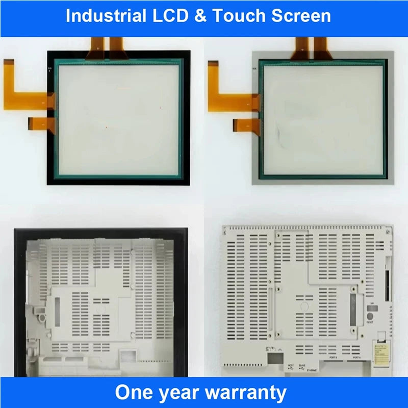 New High Quality Touch Screen Compatible to NS12-TS01-V1 NS12-TS00B-ECV2 NS12-TS01B-V2 Housing Case and Protective Film