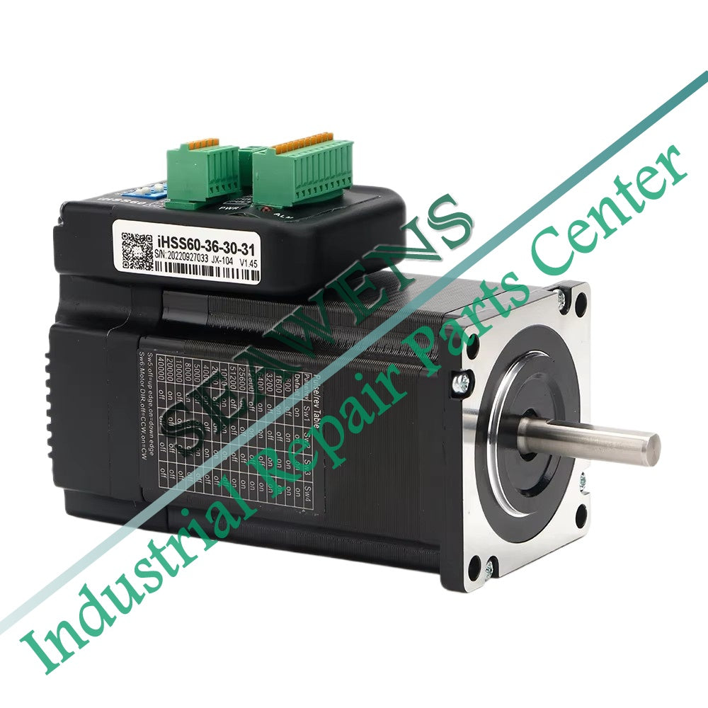 JMC NEMA24 iHSS60-36-30-31 CNC Single Axis 2-phase Integrated Closed Loop Stepper Motor With Driver Input Voltage 36VDC