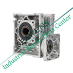 Servo Motor NMRV063 075 090 Gearbox Worm Gear Reducer Ratio 5 ：1/100: 1 Input Shaft 19/22/24mm Input Holes 25/28/35/38mm