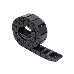 Cable Chain 18*18 18*25 18*37 18*50mm 1M Semi-Enclosed Interior Opening Wire Transmission Carrier Plastic Drag Towline
