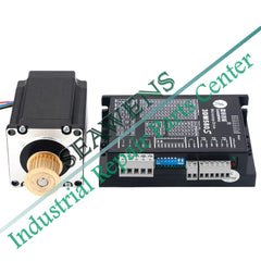 Leadshine 3Phase Stepper Driver 3DM580S 20-50VAD + Motor 573S15-L 1.5N.m For Co2 Laser Cutting and Engraving Machine