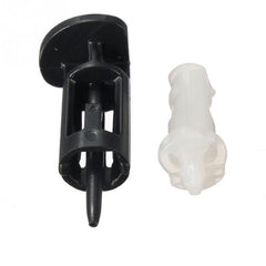 10 Pcs Plastic Mounting Clip for Intel 4 Way CPU Coolers CPU Heatsink Mount Pin Plastic Push Screw Cooler Fan Fastener for Intel