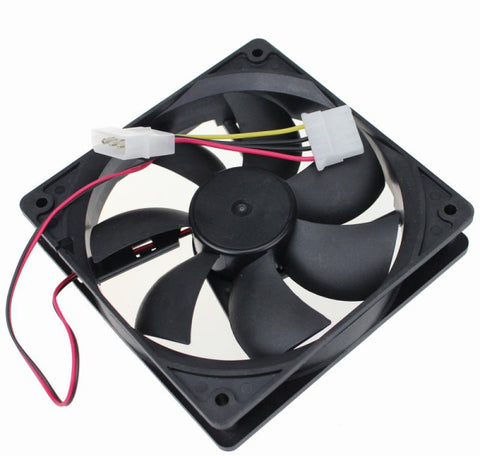 10pcs/lot GDT DC 12V 4Pin 120*25mm 12025 Powerful 12cm Computer Case Cooler Fan