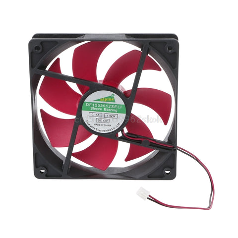 12025 120mm DC12V 0.2A 2.5 2pin server inverter case axial cooler industrial fan D23 Dropshipping