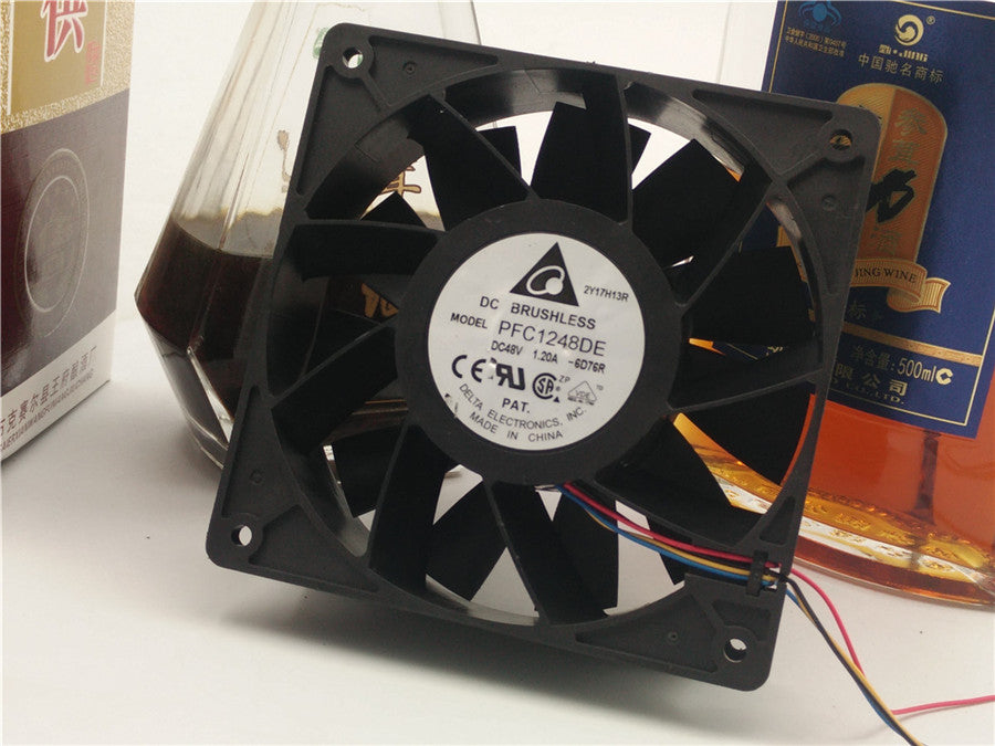 12CM 120*120*38mm 48V 1.20A PFC1248DE 4Line fan
