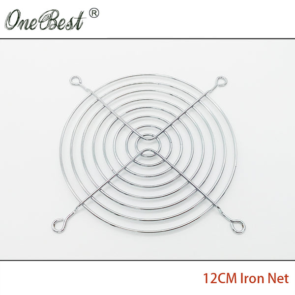 12CM Fan Iron Net CPU Cooling Fan Cover Finger Guard Motherboard Fan Protection Net 120*120MM Computer Fan for 12025/12038 AC/DC