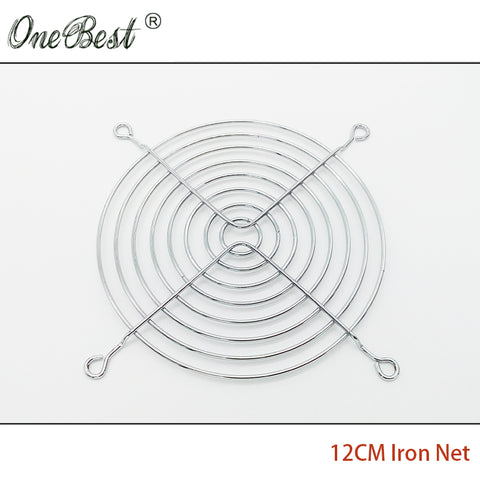 12CM Fan Iron Net CPU Cooling Fan Cover Finger Guard Motherboard Fan Protection Net 120*120MM Computer Fan for 12025/12038 AC/DC