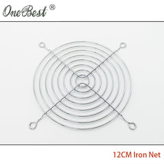 12CM Fan Iron Net CPU Cooling Fan Cover Finger Guard Motherboard Fan Protection Net 120*120MM Computer Fan for 12025/12038 AC/DC