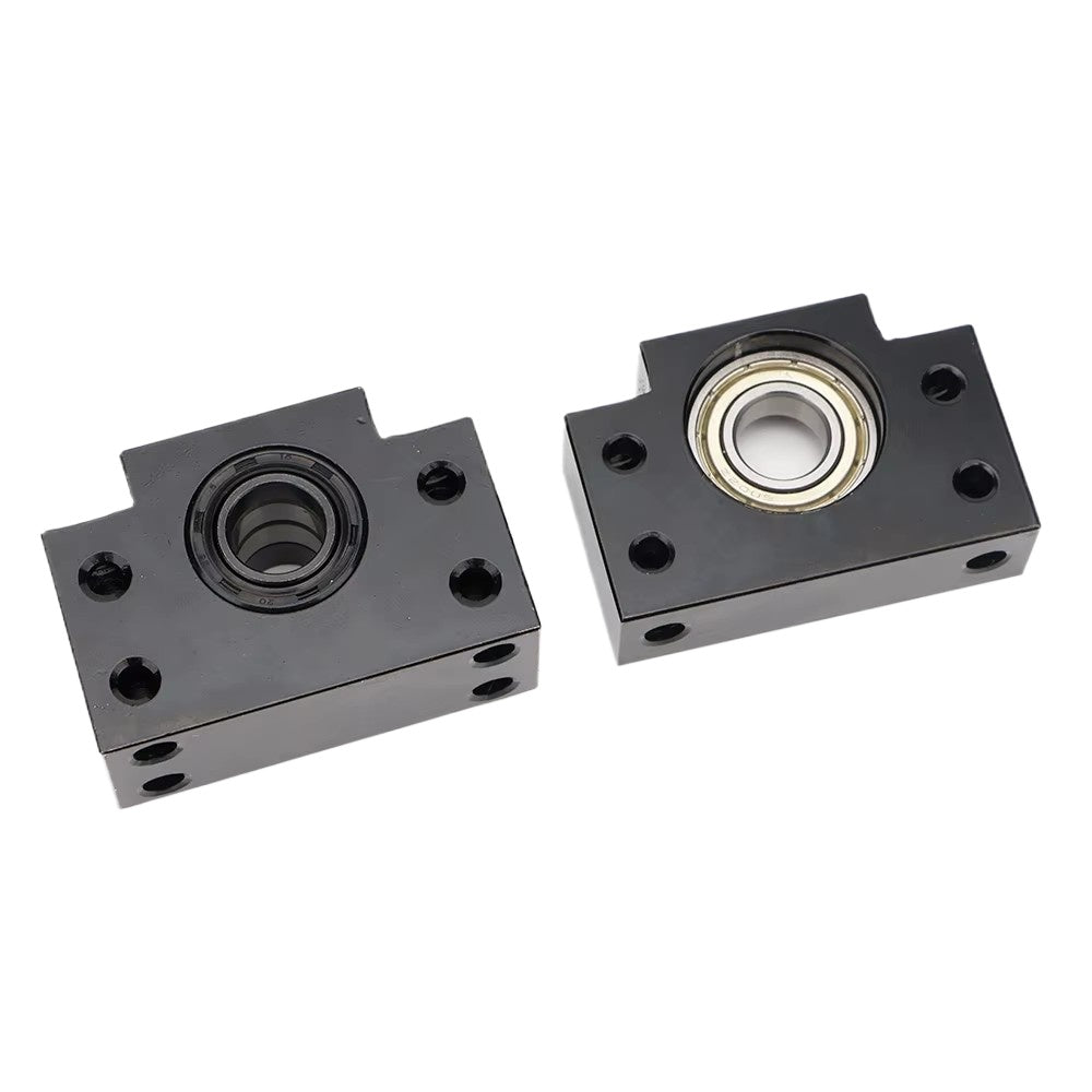 Ball Screw End Support BKBF10-BKBF40 Series Flange Fixed Support Seat Use For BallScrew SFU1605-SFU4010