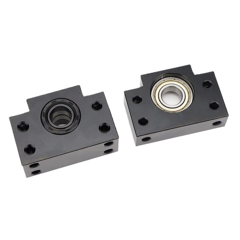 Ball Screw End Support BKBF10-BKBF40 Series Flange Fixed Support Seat Use For BallScrew SFU1605-SFU4010
