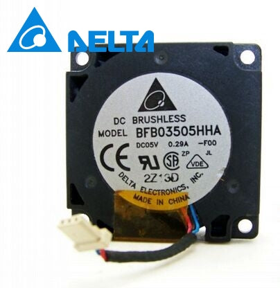 1pcs BFB03505HHA DC 5V 0.29A 3 Wires Fan 3510 3CM 35*35*10mm Turbine Centrifugal Cooling Fan
