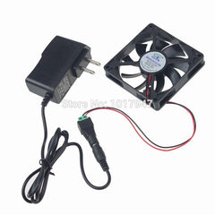 1PCS Gdstime 80mm x 15mm 8015 Ball AC 100v &amp;#8211; 240v Cabinet Cooling Fan System Power Supply Adapter