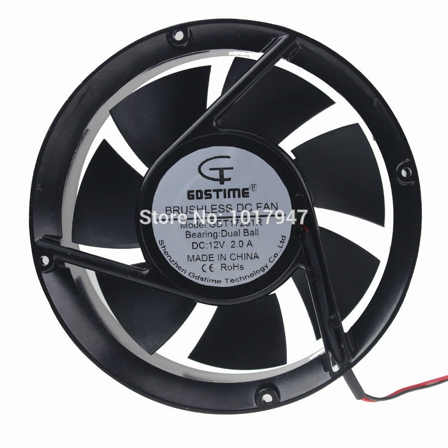 Original Nidec TA300DC M35172-57 D1598 9232 92*92*32MM 9cm DC 12V 0.55A 3 Wire Temperature Control Silent Cooling Fan