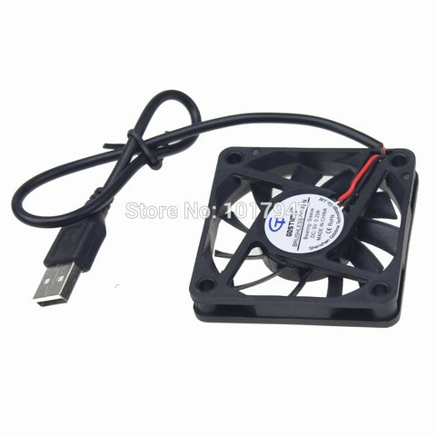 1Pieces Gdstime DC 5V USB 6010 60mm x 10mm 60mm Fans PC Computer Case Cooling Cooler Fan