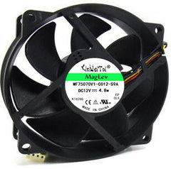 2 For SUNON KDE1209PTVX, 13.MS.B2623.AF.GN DC 12V 4.4W 4-wire 4-pin 110mm 92x92x25mm Server Round Cooling fan