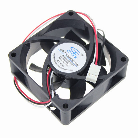 200 pcs/Lot Energy-saving GDT 3Pin 12v 7cm 70mm 70mmx70x25mm 12v DC Cooling Fan