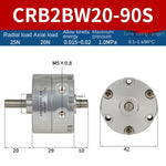 Blade Type Swing Rotary Cylinder CRB1BW50-90S Degree CRB2BW15/20/30/90S/180S/270S
