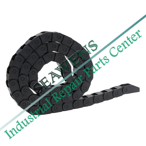 Cable Chain 7*7.3 10*10 10*15 10*20 10*30mm 1M Semi-Enclosed Interior Opening Plastic Transmission Machine Accessories