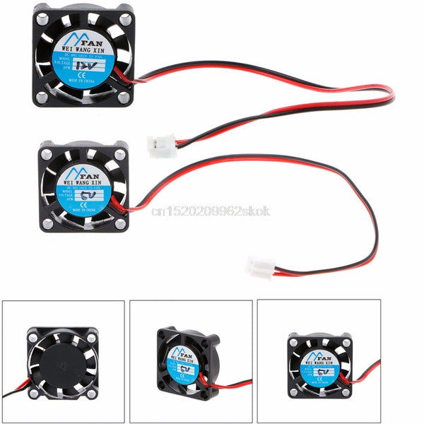 25*25*7mm DC 5V 12V 2-Pin Cooler Brushless Chipset Heatsink Mini Cooling Fan 2507 #H029#