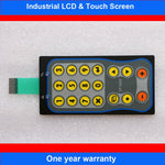 3Pcs Membrane Switch Keypad & Plastic Protective Film PV037-LSK2S-F0 A41391-106-51 A41391-101-51 SP3000 HMI Panel Replacement