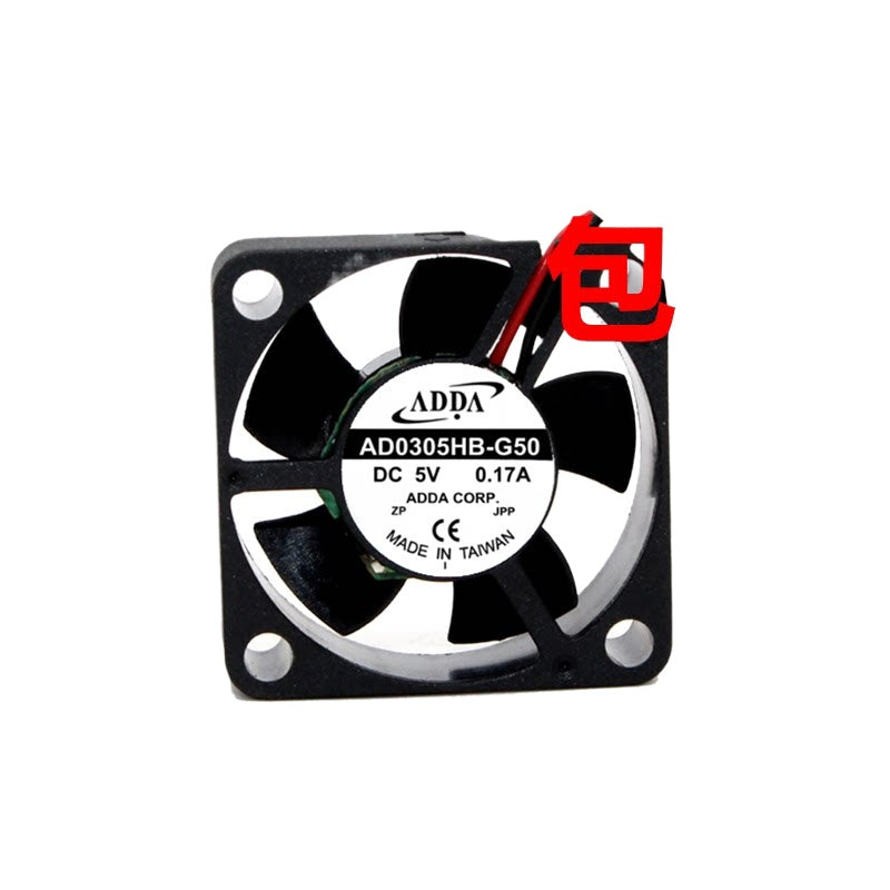 Original ADDA AD0305MB HB DB-G56-G50-D50 3010 5V Ball Bearing Cooling Fan for Electronic Equipment