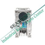 Servo Motor NMRV063 075 090 Gearbox Worm Gear Reducer Ratio 5 ：1/100: 1 Input Shaft 19/22/24mm Input Holes 25/28/35/38mm