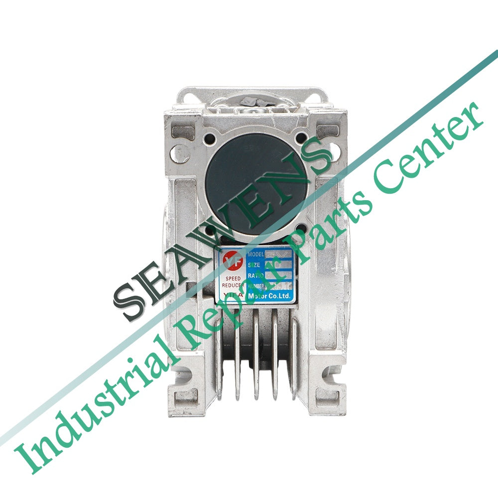 Servo Motor NMRV063 075 090 Gearbox Worm Gear Reducer Ratio 5 ：1/100: 1 Input Shaft 19/22/24mm Input Holes 25/28/35/38mm