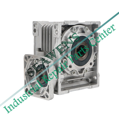 Servo Motor NMRV050 Gearbox Worm Gear Reducer Ratio 5 ：1/100: 1 Input Shaft 11/14/19mm Input Holes 25mm for CNC