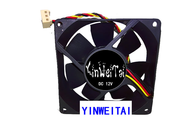 2PCS New Original KDE1208PTV3 12V 0.8W 8025 Cooling Fan for Power Supply, Computer Case, Network Cabinet, Industrial Equipment