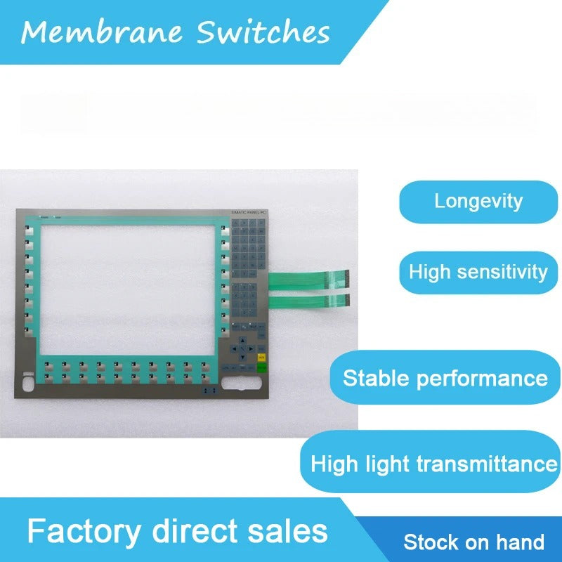 Membrane Switch Keypad PC677-15 6AV7671-1EX01-0AD0 For Siemens PC677-15 HMI Panel Keyboard Replacement