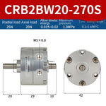 Blade Type Swing Rotary Cylinder CRB1BW50-90S Degree CRB2BW15/20/30/90S/180S/270S