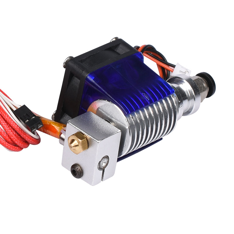 3D V6 3D Printer long distance J-head&amp;#038;Single Cooling Fan for 1.75mm/3.0mm Bowden Filament Wade Extruder 0.3/0.4/0.5mm Nozzle
