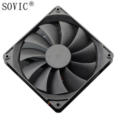 3PIN 140mm DC 12V 4500RPM Miner Mining Case Cooling Fan for BTC Miner Bitcoin Antminer S7 S9 Low Noise Powerful Server Cooler