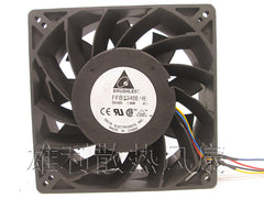 4-wire cooling fan. Free delivery.FFB1348EHE 48V 1.00A 12.7CM 13CM 12738 4-wire cooling fan