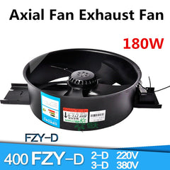 400FZY2-D 400FZY3-D 380 / 220V External Rotor Industrial Axial Fan 180W Industrial Blower Cooling Fan