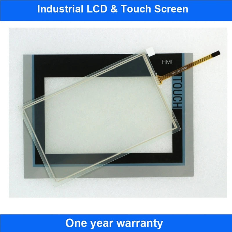 TP700 Comfort 6AV2124-0GC01-0AX0 Touch Screen Glass AMT10427 with Overlay Film Back Case Shell Plastic Cover for Siemen.s