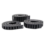 Cable Chain 15*15 15*20 15*30 15*40 15*50mm Semi-Enclosed Interior Opening Wire Transmission Carrier Plastic Drag Towline