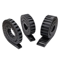 Cable Chain 15*15 15*20 15*30 15*40 15*50mm Semi-Enclosed Interior Opening Wire Transmission Carrier Plastic Drag Towline