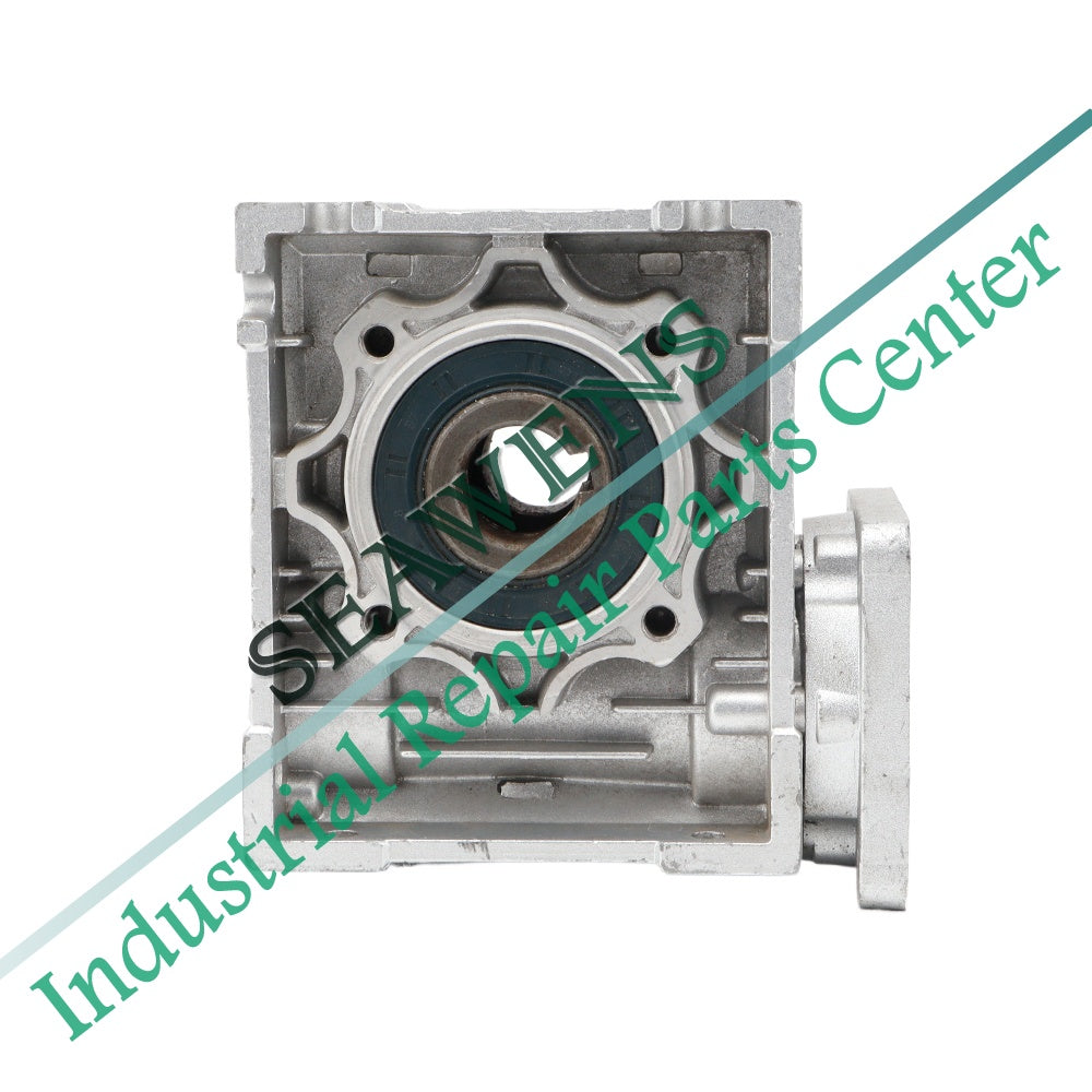 Servo Motor NMRV050 Gearbox Worm Gear Reducer Ratio 5 ：1/100: 1 Input Shaft 11/14/19mm Input Holes 25mm for CNC