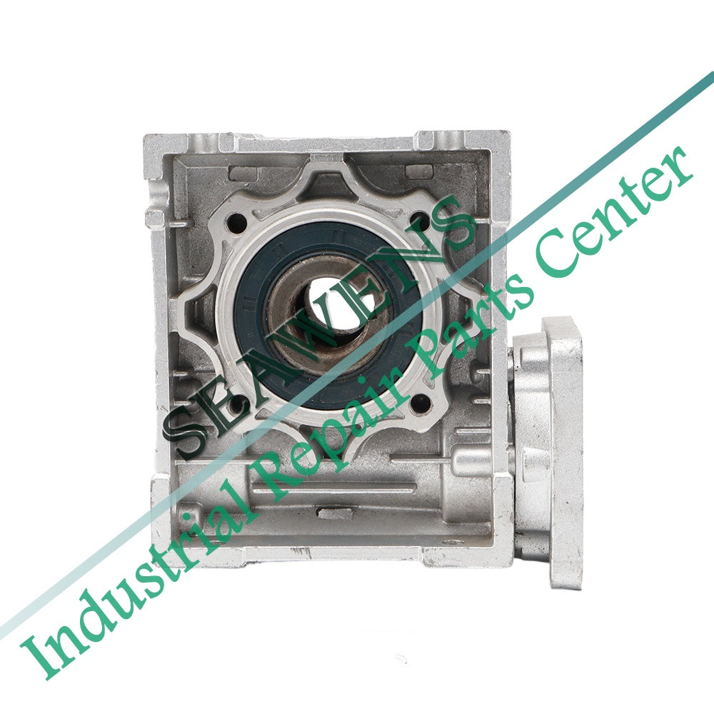 Servo Motor NMRV063 075 090 Gearbox Worm Gear Reducer Ratio 5 ：1/100: 1 Input Shaft 19/22/24mm Input Holes 25/28/35/38mm