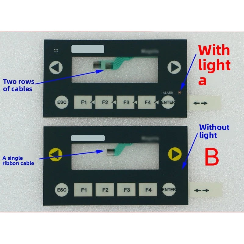XBT-NU400 XBT-NU401 XBT-NU410 XBTNU400 XBTNU401 XBTNU410 -- Membrane switches Keyboards Keypads