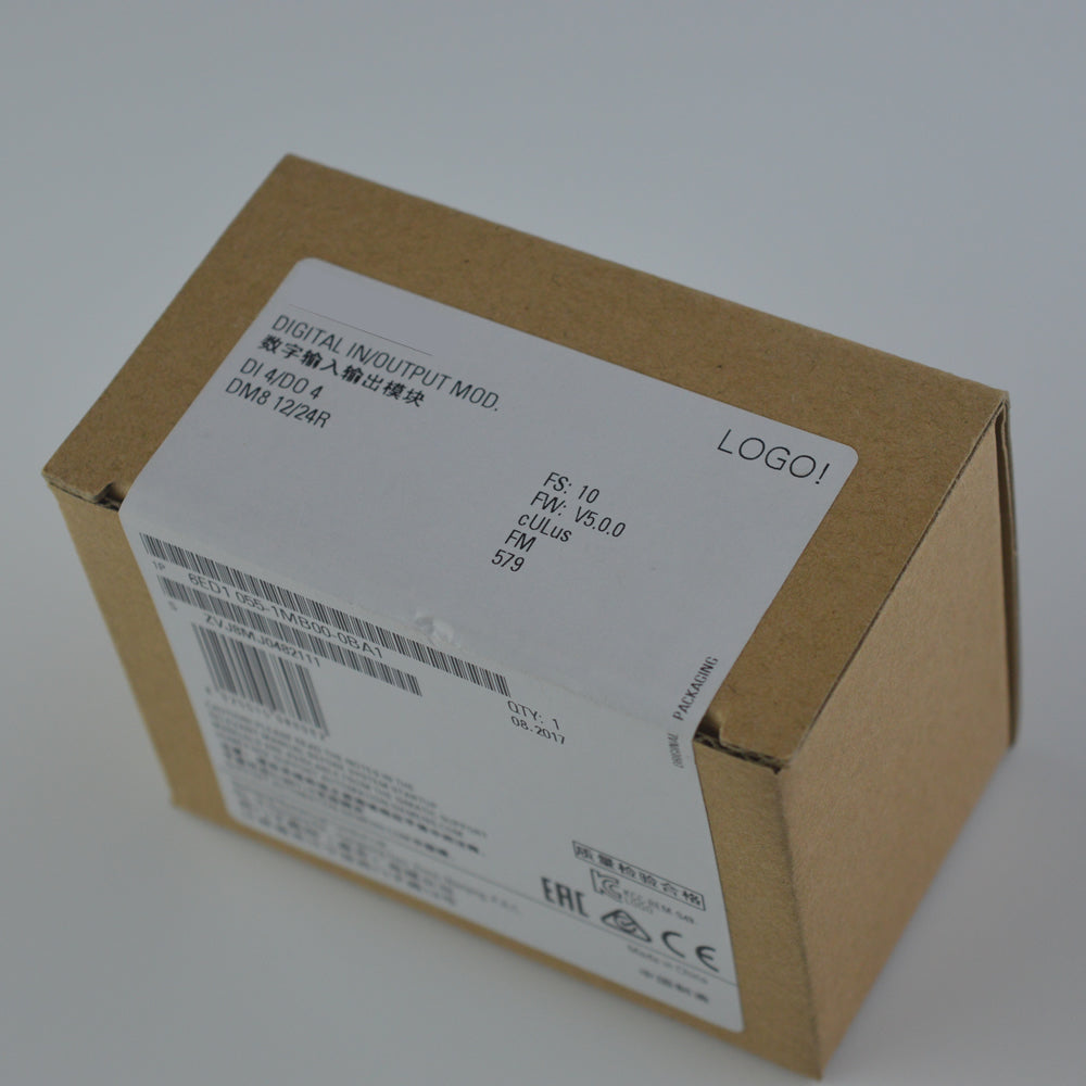 SIMATIC LOGO! 6ED1055-1FB00-0BA1 DM8 230R Expansion Module, 4 DI/4 DO,6ED1 055-1FB00-0BA1,NEW 6ED10551FB000BA1,IN STOCK HERE.