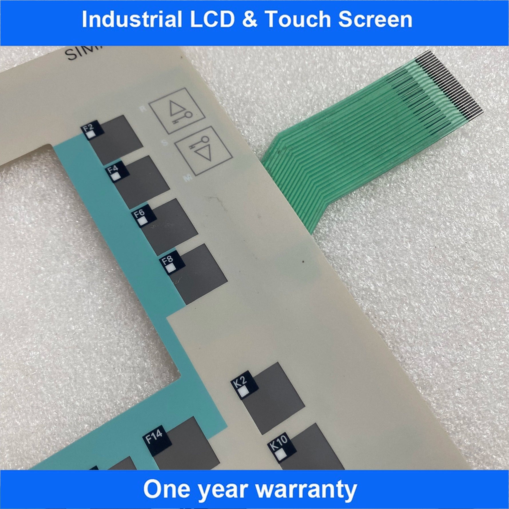 New Membrane Switch Keypad C7-635 6ES7635-2EC00-0AE3 6ES7635-2EC02-0AE3 For Siemens Simatic C7-635 HMI Panel Keyboard Replacement