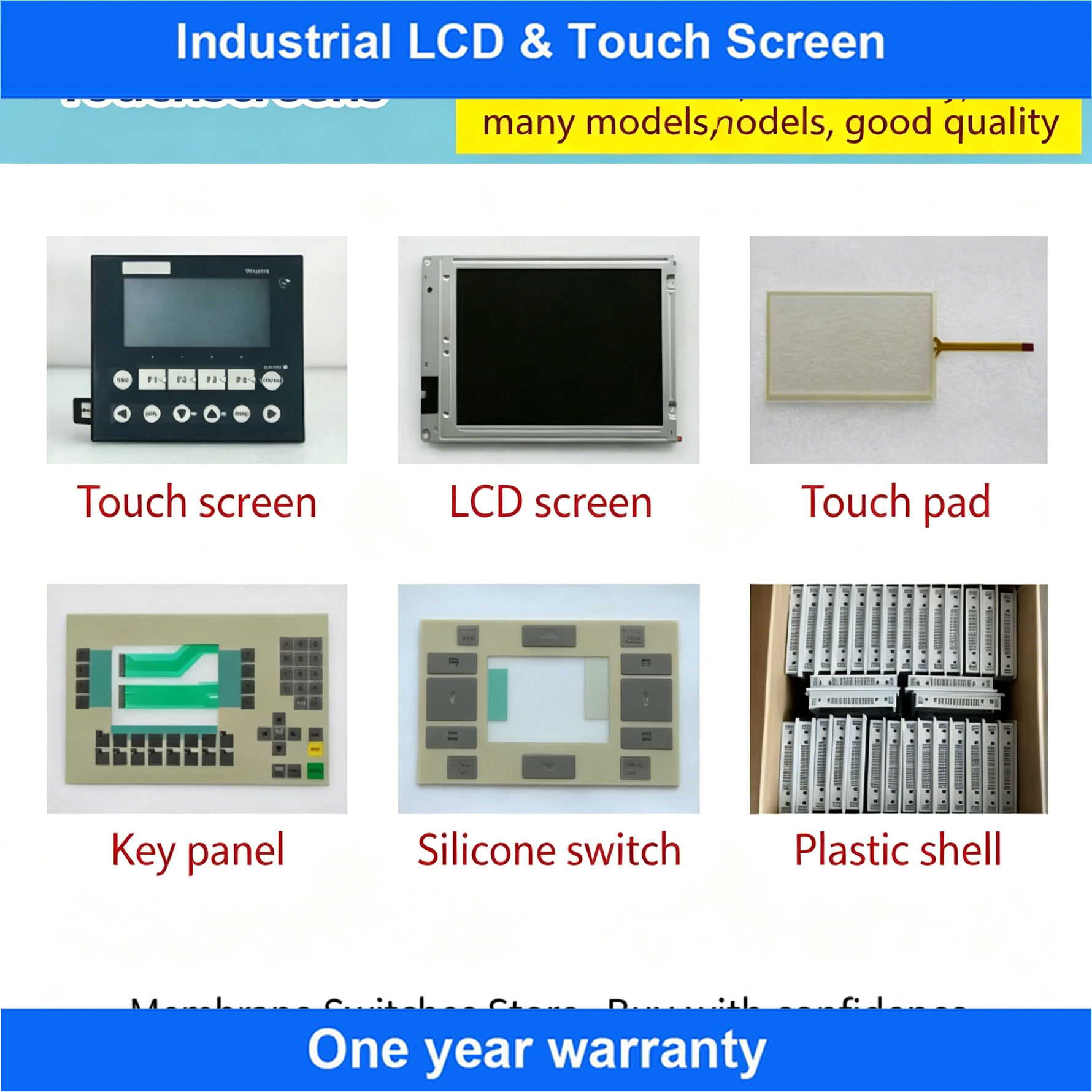 Brand New BKO-C12159 T010-1201-X871/01 T010-1201-T910 -- Plastic protective films Touch screens panels